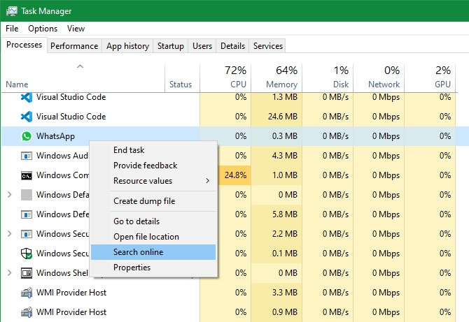 Tìm hoạt động bất thường từ Task Manager - Ảnh 3