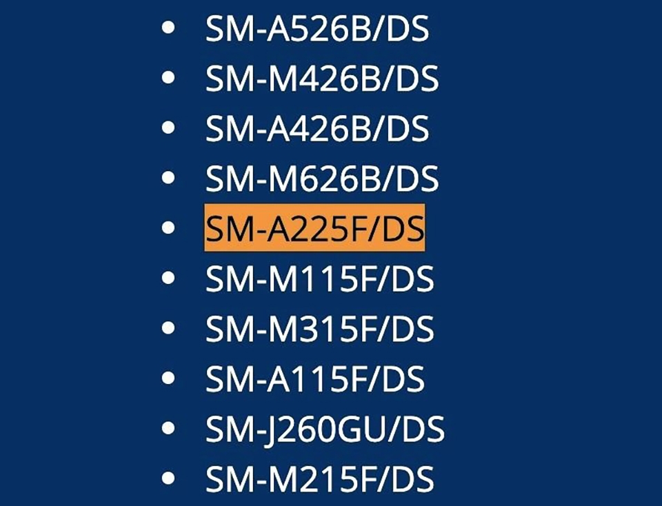 Galaxy A22 đạt chứng nhận BIS Galaxy A22 đạt chứng nhận BIS