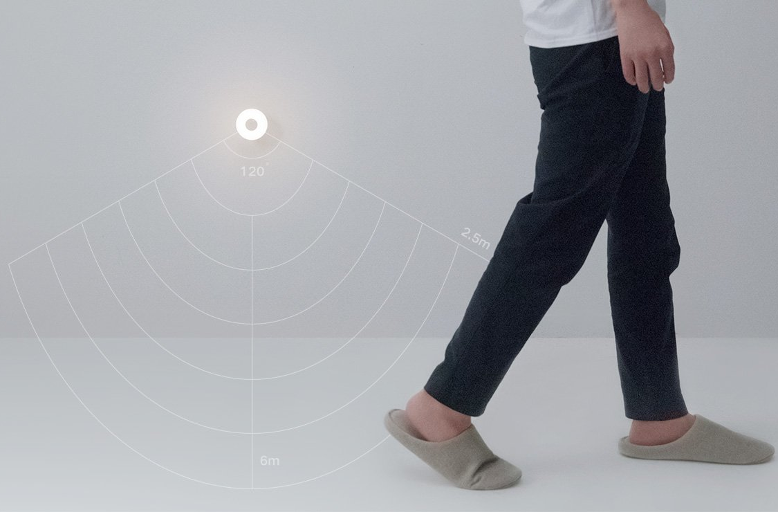 Đèn ngủ cảm biến chuyển động Xiaomi Night light 2 tích hợp cảm biến góc nhìn rộng