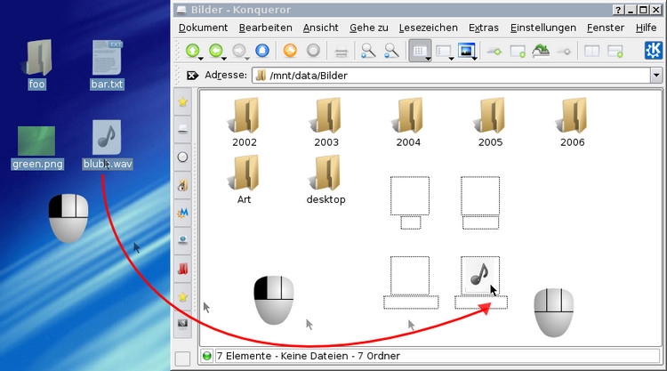 Sử dụng các phím tắt chuột để sao chép dữ liệu