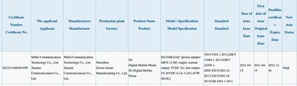 Điện thoại chơi game của Redmi đạt chứng nhận 3C