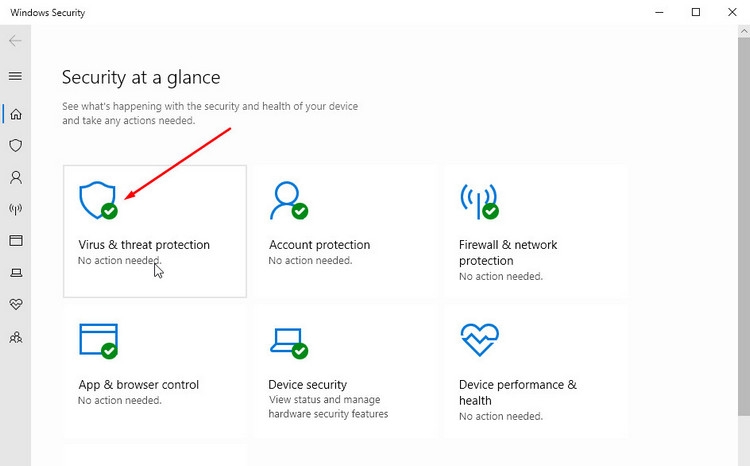 Cách 7: Loại trừ TiWorker.exe khỏi Windows Defender - Ảnh 1