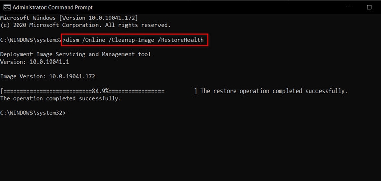 Cách 3: Chạy lệnh sửa lỗi SFC và DISM - Ảnh 2
