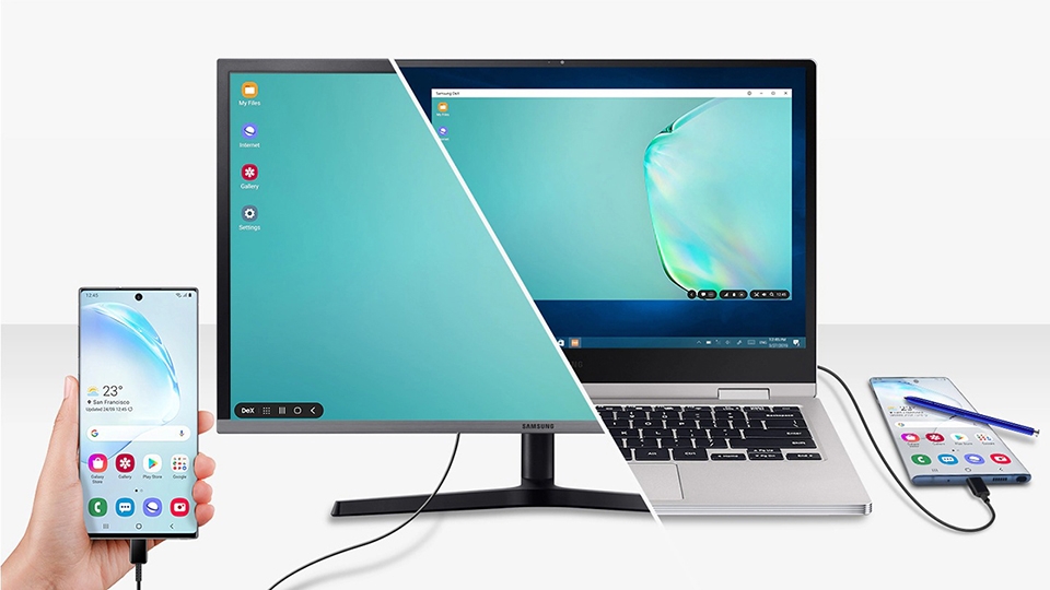 Giao diện DeX