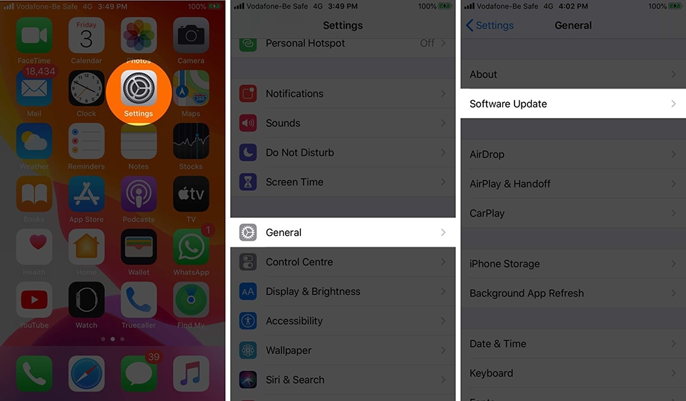 Cập nhật iOS