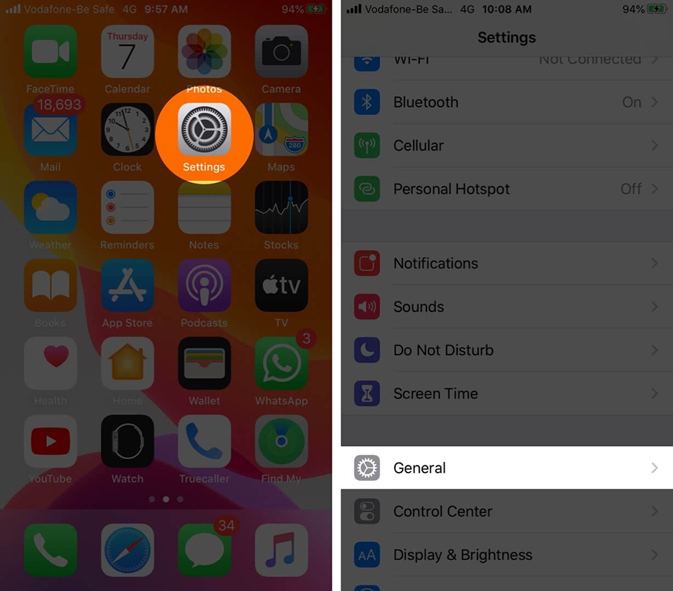 Xóa mọi dữ liệu trên iPhone