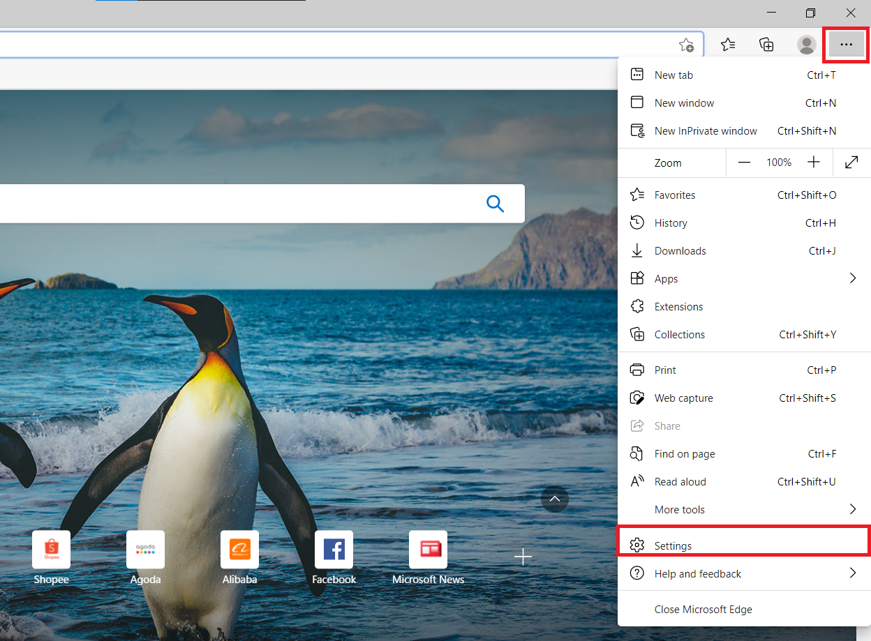 Hướng dẫn cách tự động xóa lịch sử web trên Microsoft Edge - Bước 2