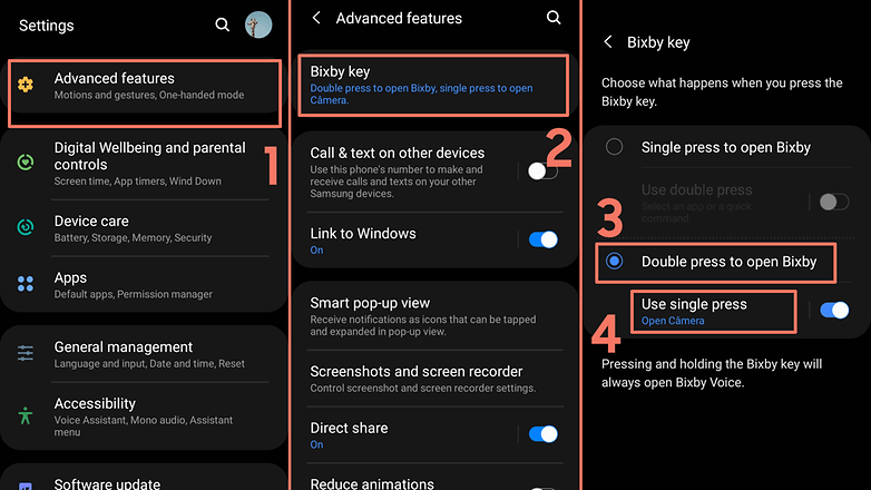 Tắt (hoặc gán lại) nút Bixby