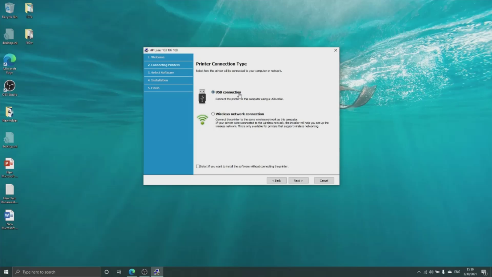 Cài đặt driver máy in HP
