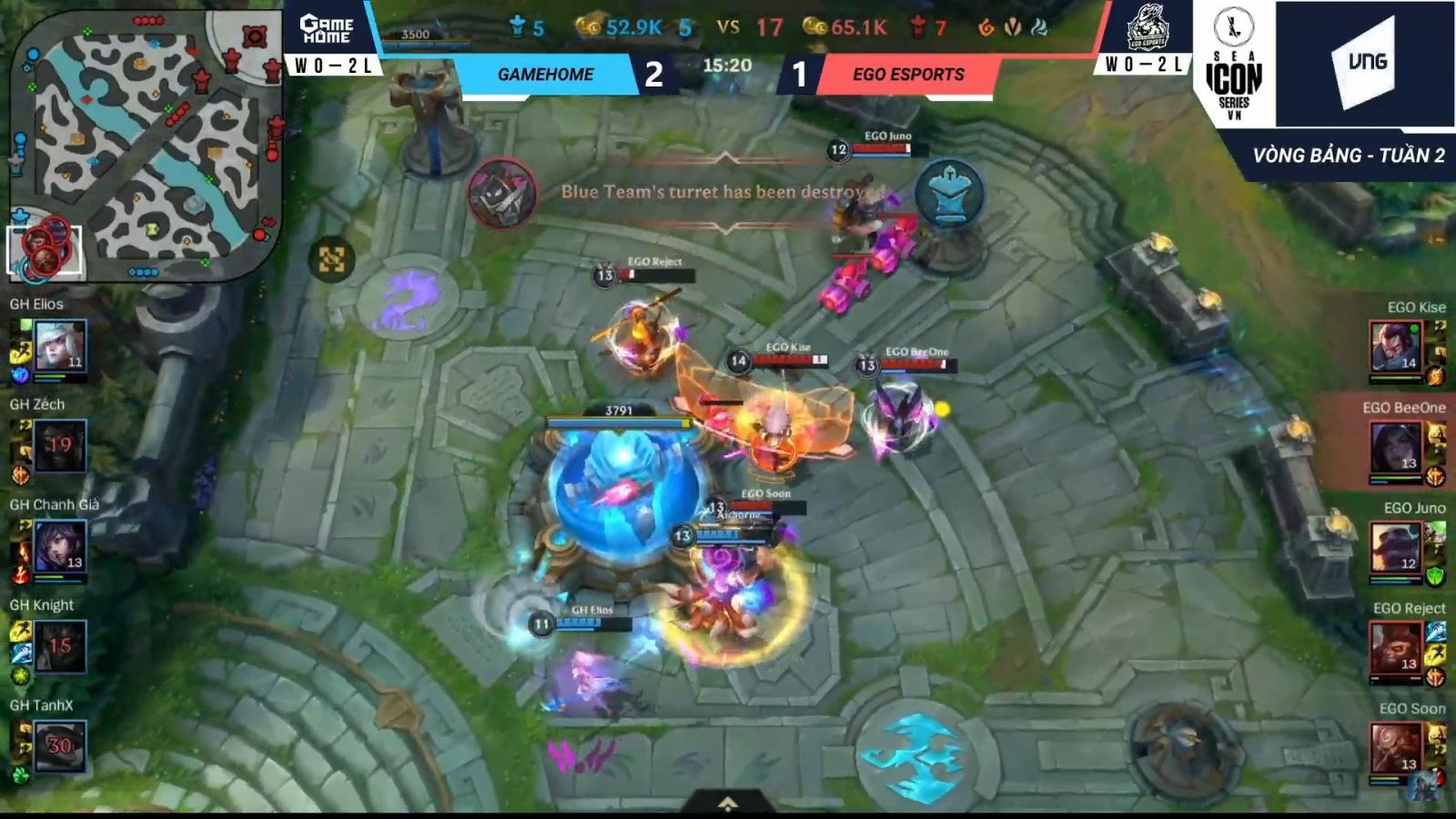 GameHome 3 - 2 EGO Esports