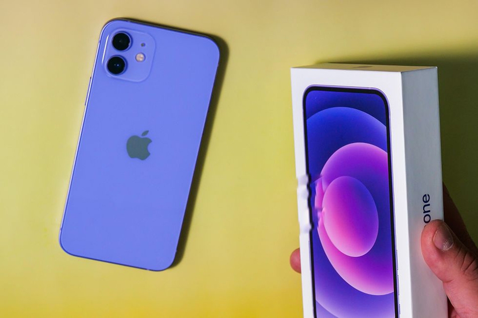 iPhone 12 màu Tím mới