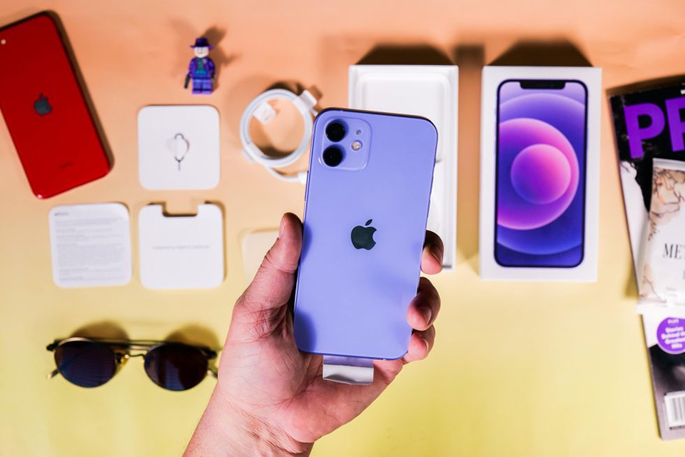 iPhone 12 màu Tím mới