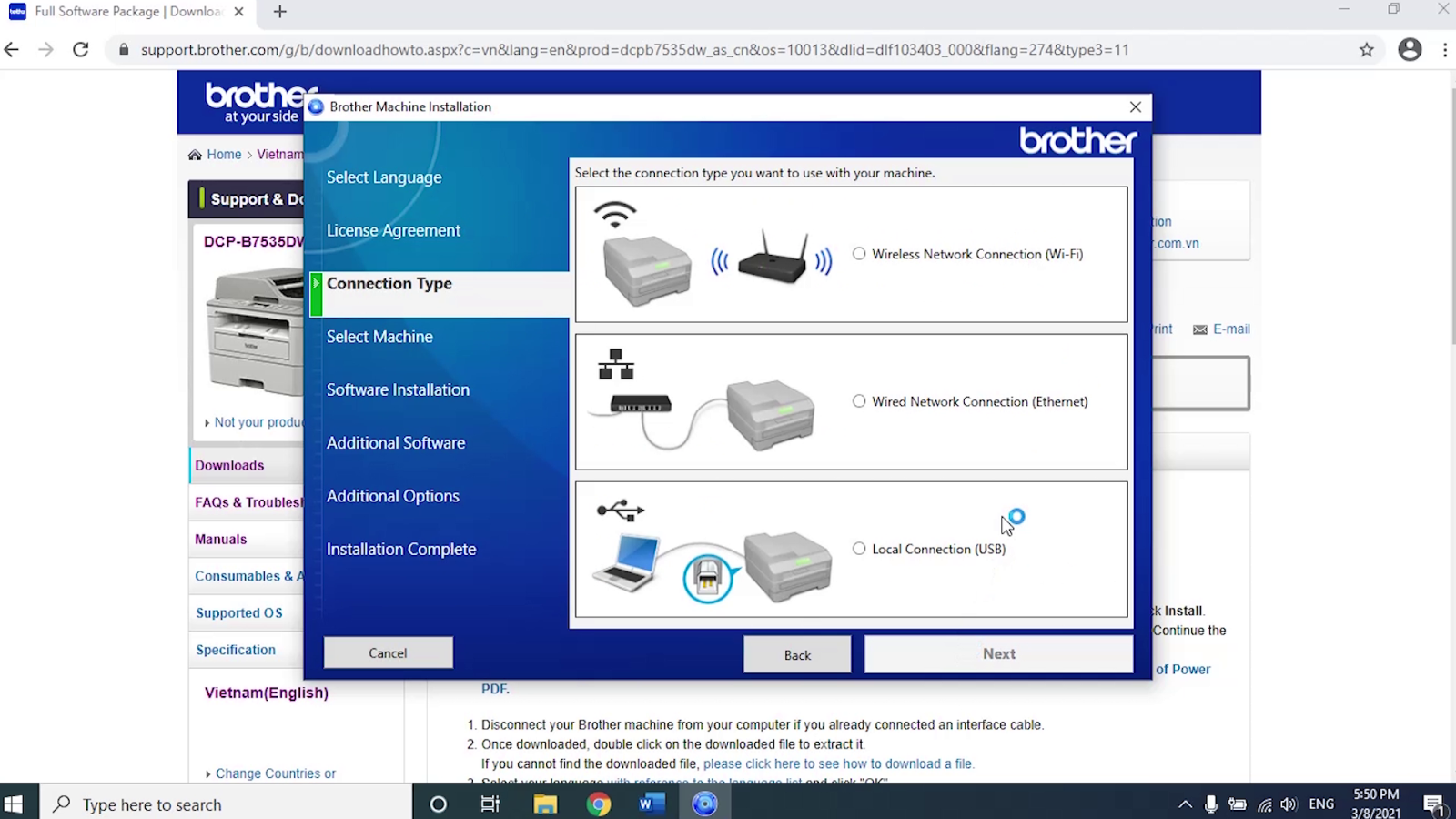 Hướng dẫn cài máy in Brother trên Windows