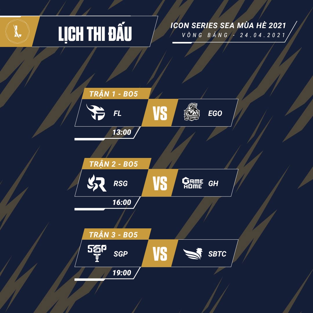 Lịch thi đấu 24-04