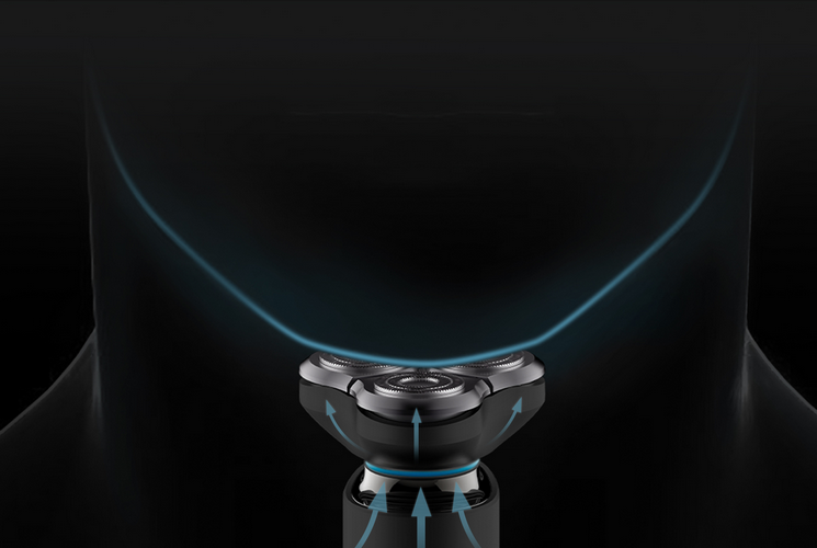 Máy cạo râu Xiaomi Mi Electric Saver S500 được thiết kế để phù hợp với mọi khuôn mặt nam giới