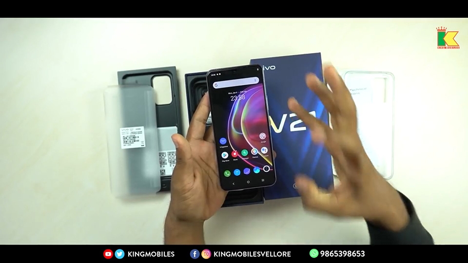 Vivo V21 5G lộ video (ảnh 1) Vivo V21 5G lộ video (ảnh 1)