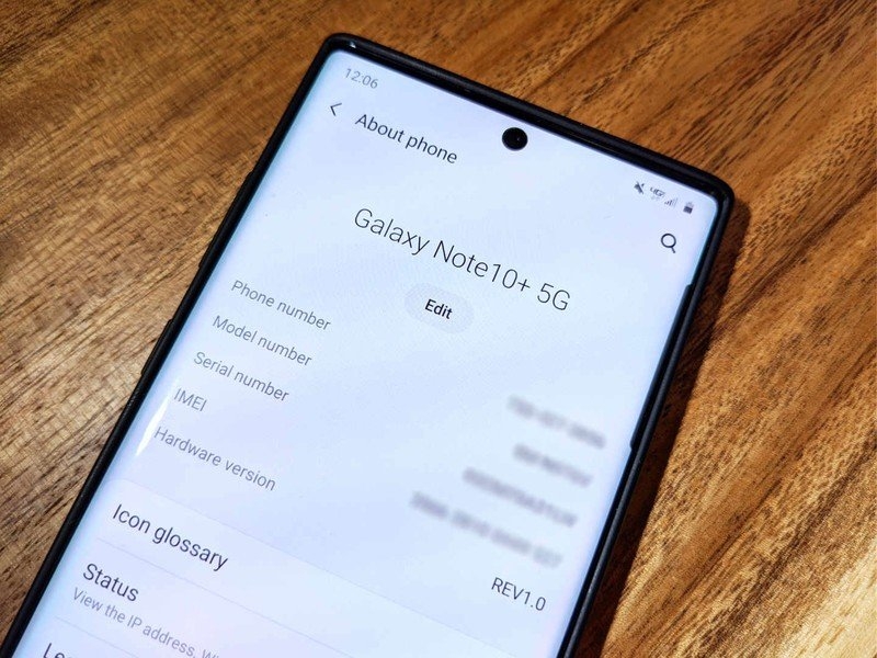 Cách kiểm tra số Serial Number trên smartphone