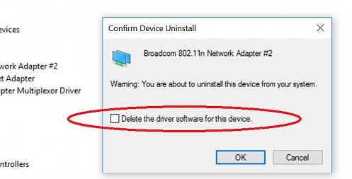 Gỡ drvier màn hình hiện tại - Bước 3