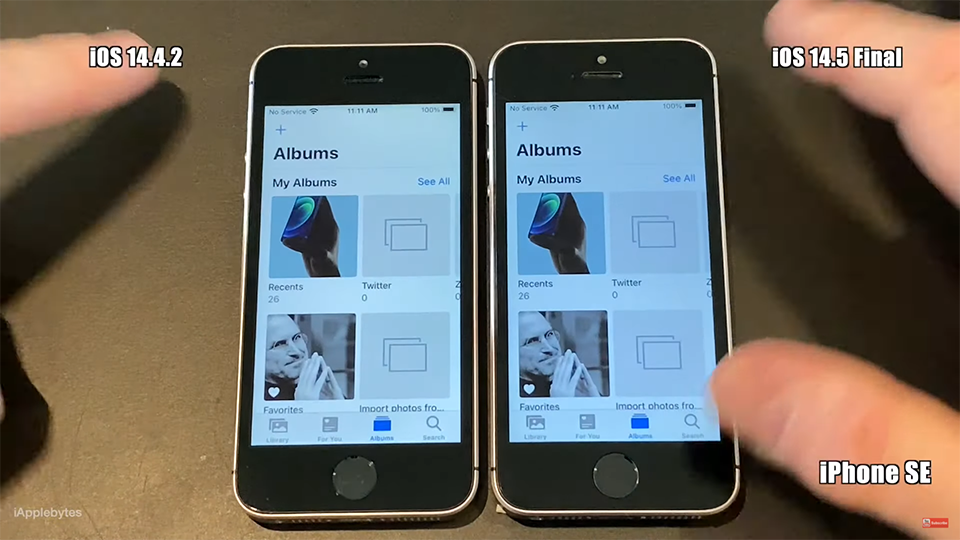 Đọ tốc độ iOS 14.5 và iOS 14.4.2 (ảnh 1)