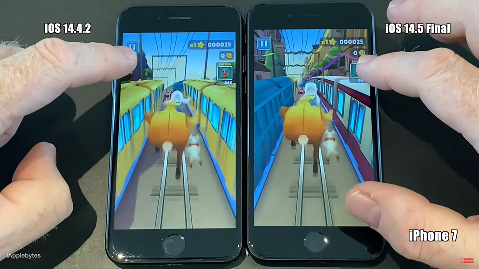 Đọ tốc độ iOS 14.5 và iOS 14.4.2 (ảnh 2)