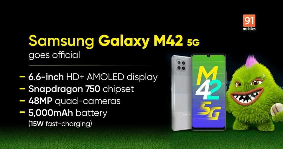 Galaxy M42 5G ra mắt (ảnh 2)