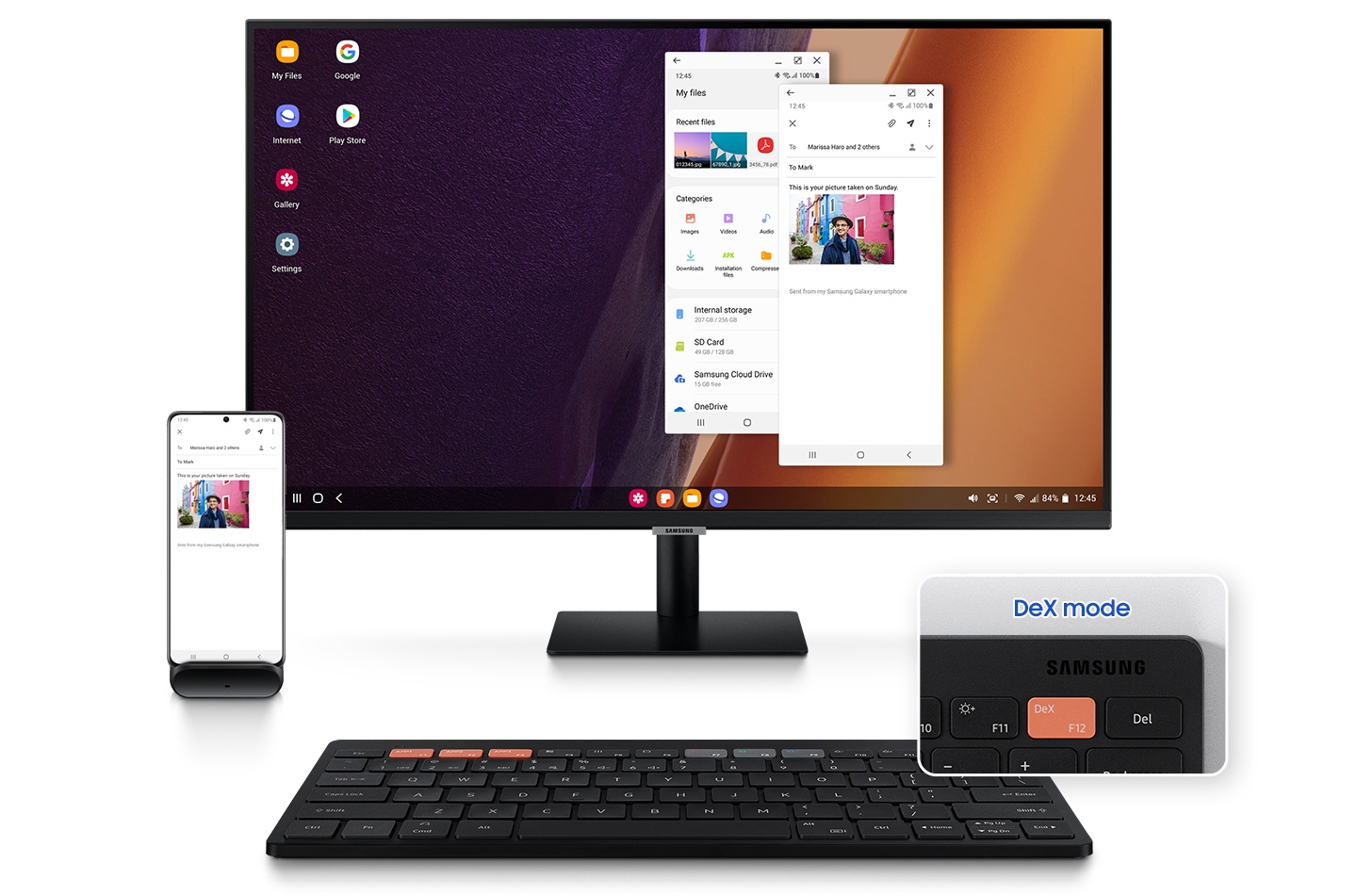 Samsung ra mắt bàn phím thông minh Trio 500