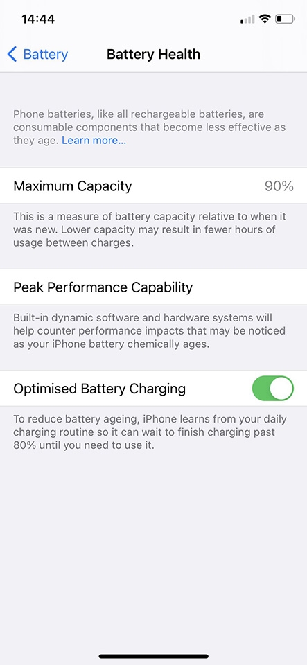 Hiệu chuẩn lại pin iPhone 11 (ảnh 1)