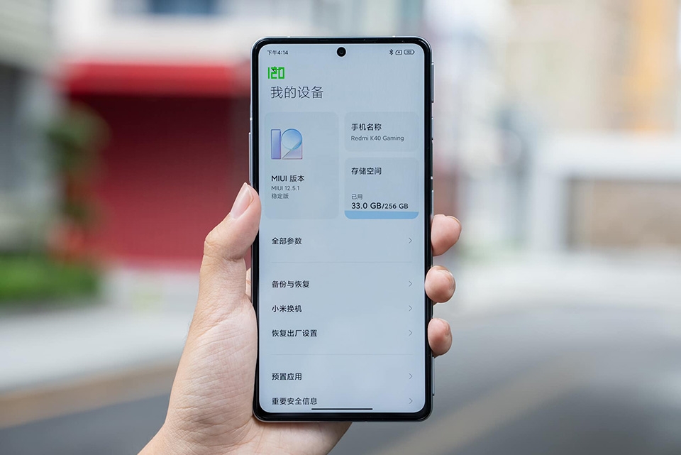 Trên tay Redmi K40 Gaming Edition (ảnh 13)