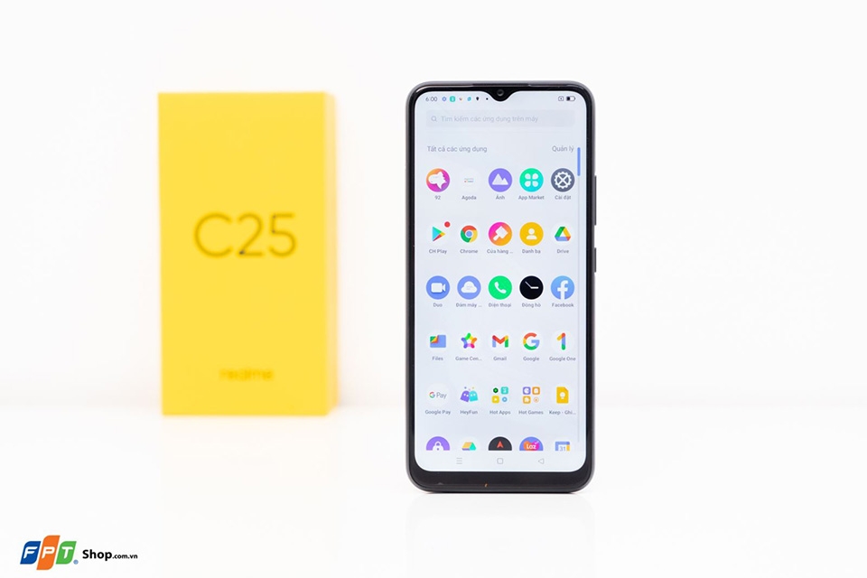 Thiết kế Realme C25
