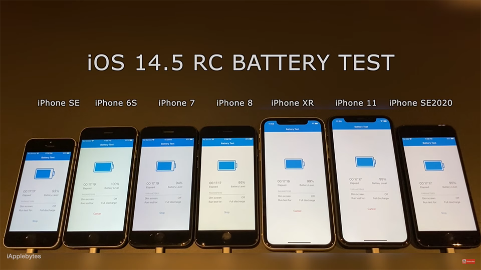 Kiểm tra pin iOS 14.5 trên các mẫu iPhone cũ (ảnh 2)