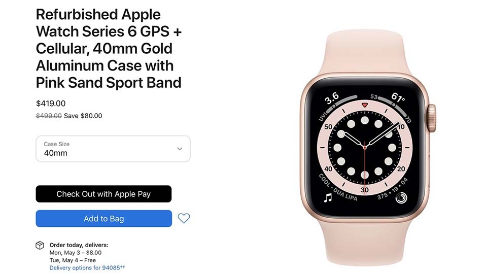 Apple Watch refurbished