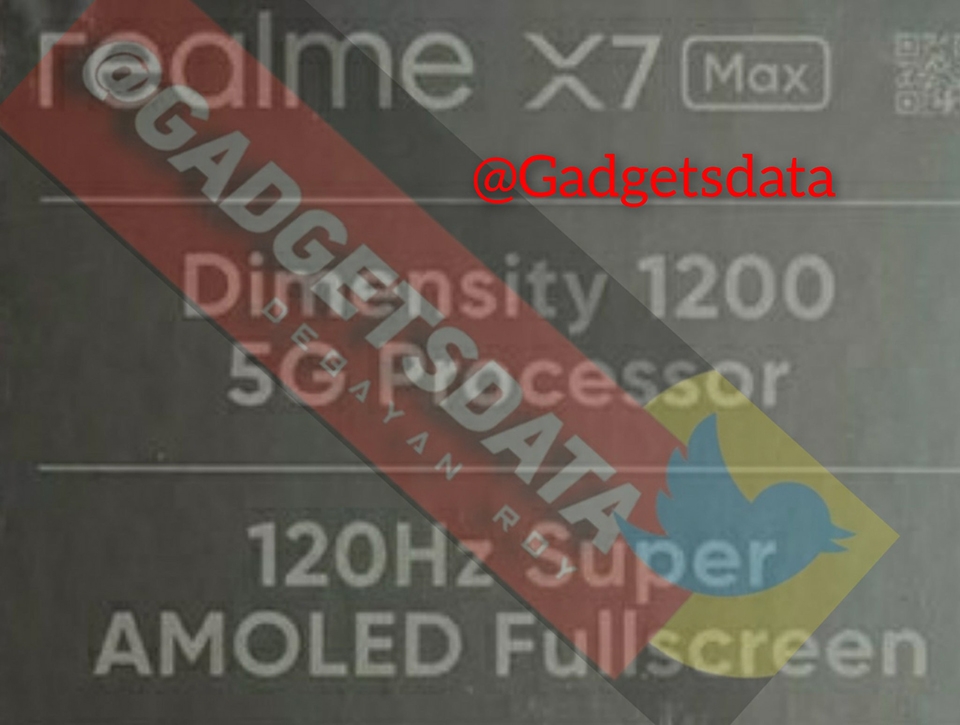 Hộp bán lẻ Realme X7 Max