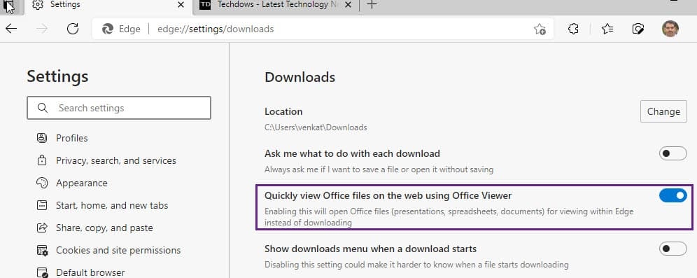 Truy cập Office Viewer