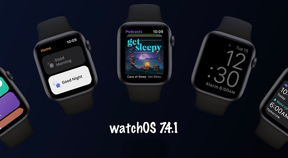 Apple phát hành watchOS 7.4.1 Apple phát hành watchOS 7.4.1