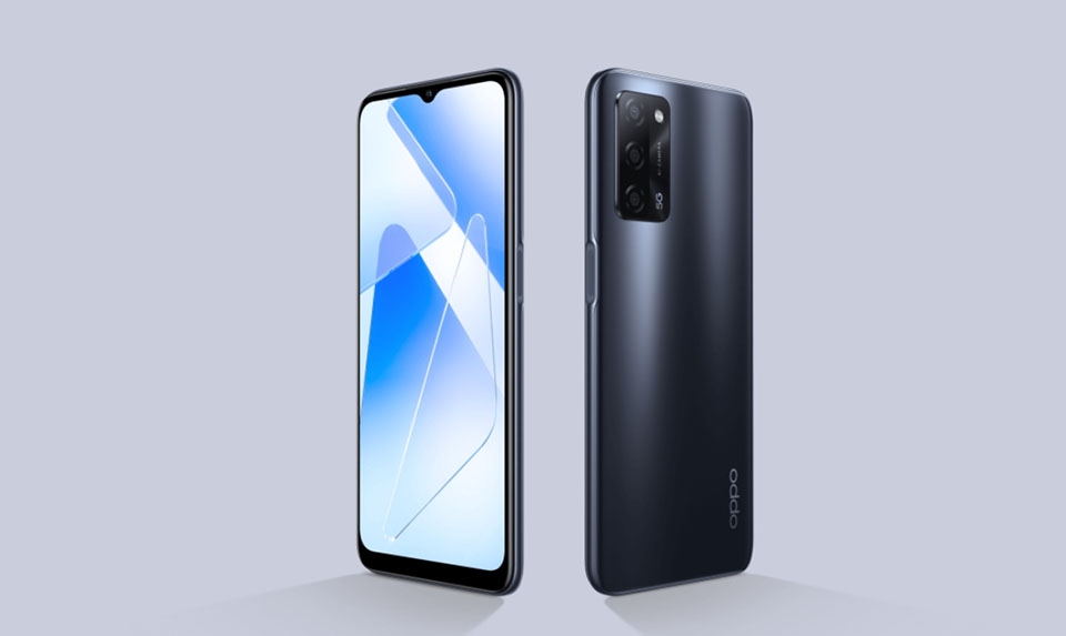 OPPO A53s 5G phiên bản màu Đen