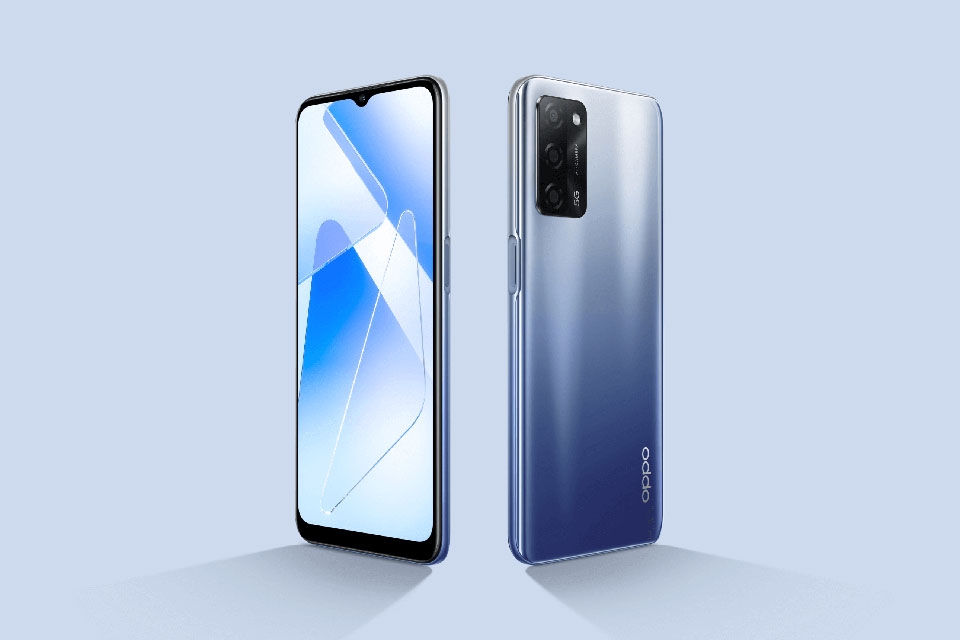 OPPO A53s 5G phiên bản màu Xanh