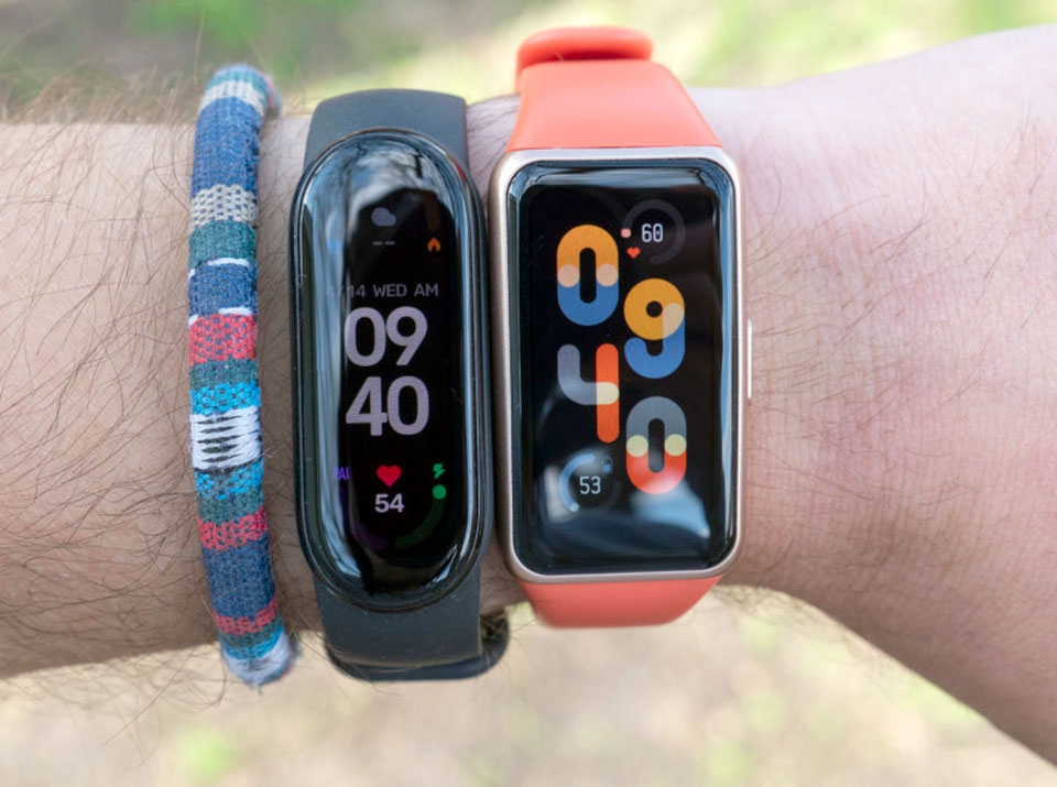Xiaomi Mi Band 6 vs Huawei Band 6