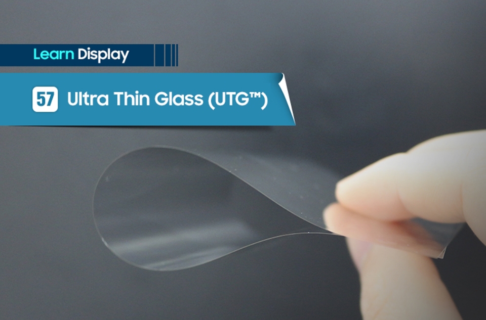 Kính siêu mỏng Ultra Thin Glass (UTG)