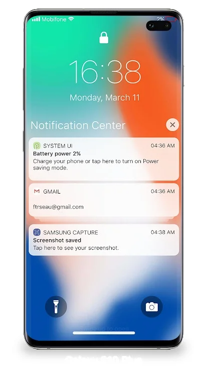 Màn hình khóa iOS 14