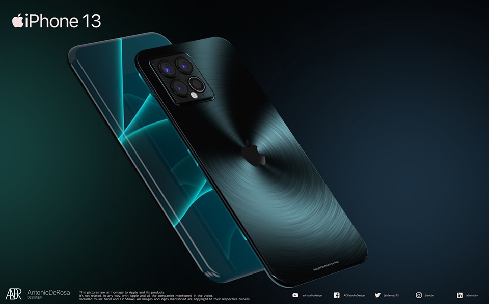 Concept iPhone 13 (ảnh 4) Concept iPhone 13 (ảnh 4)