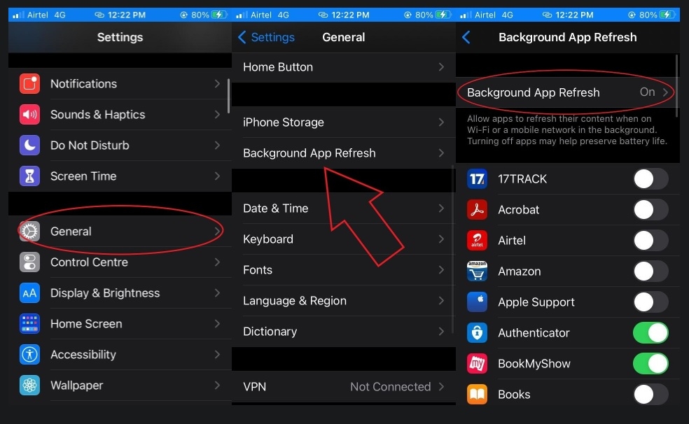 Khắc phục hao pin iOS 14