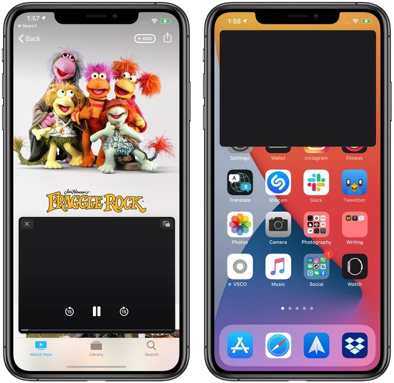 Chế độ Picture in Picture trên Apple TV