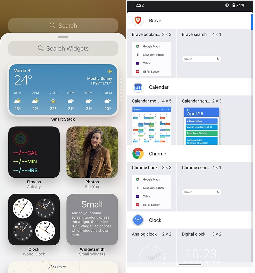 So sánh Android 11 với iOS 14 (ảnh 3) So sánh Android 11 với iOS 14 (ảnh 3)