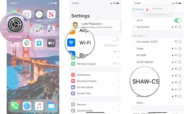 Sửa lỗi iOS 14 không kết nối được WiFi