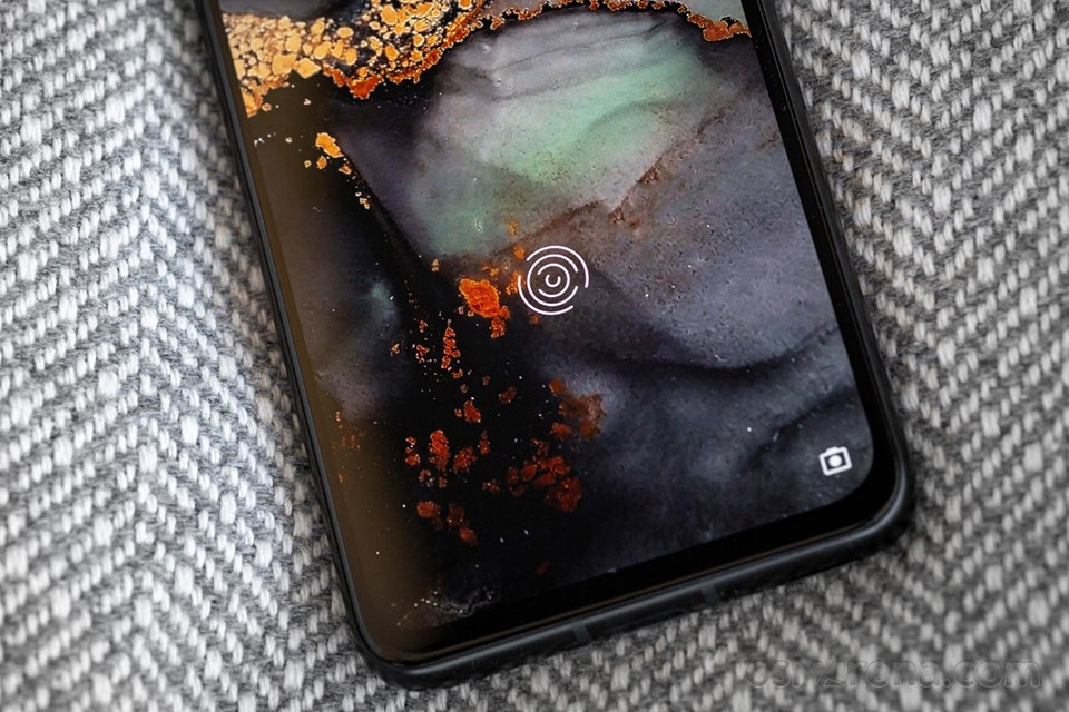 Màn hình Zenfone 8 có tích hợp cảm biến vân tay Màn hình Zenfone 8 có tích hợp cảm biến vân tay
