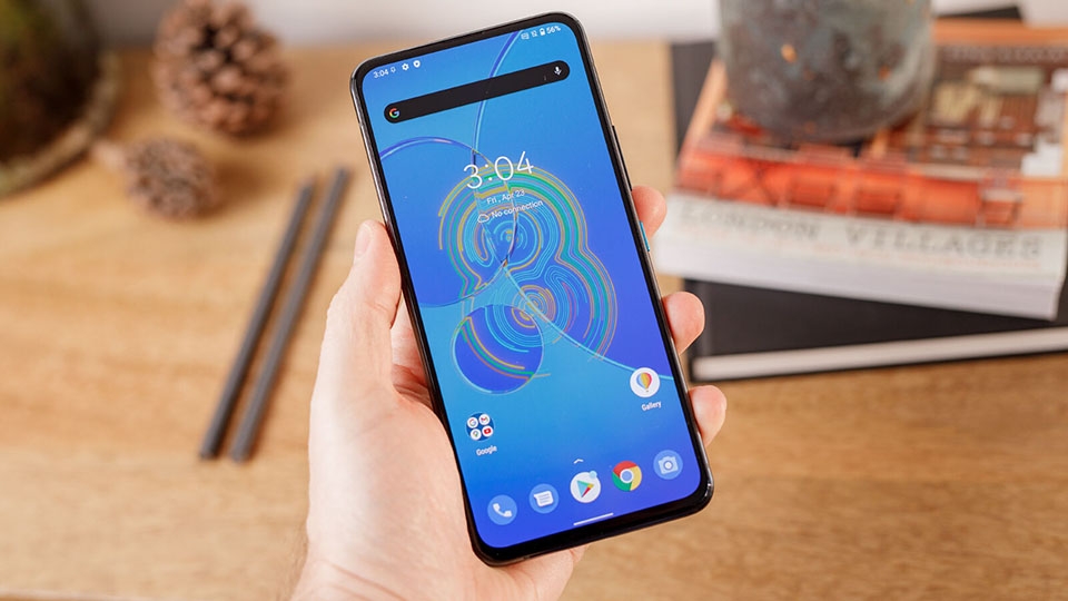 Asus Zenfone 8 Flip có màn hình không khuyết điểm Asus Zenfone 8 Flip có màn hình không khuyết điểm