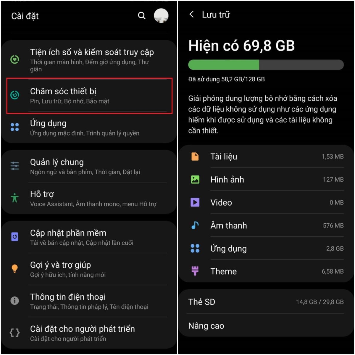 Xóa bỏ các file rác