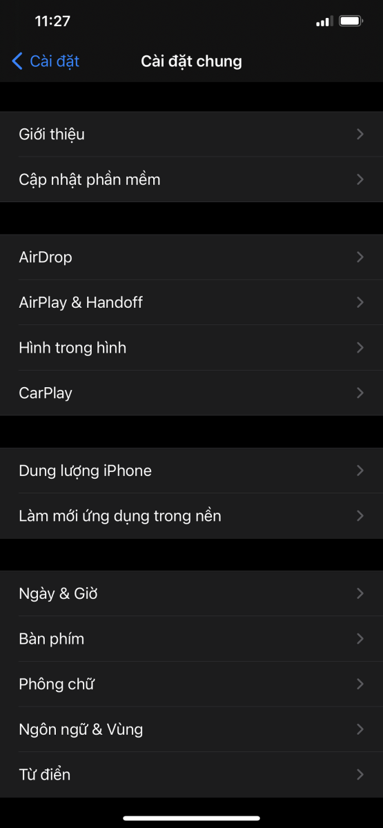 Kiểm tra dung lượng iPhone