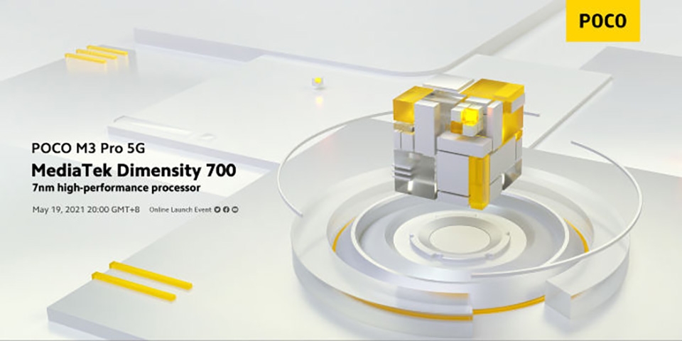 Xiaomi POCO M3 Pro 5G được xác nhận dùng chip Dimensity 700