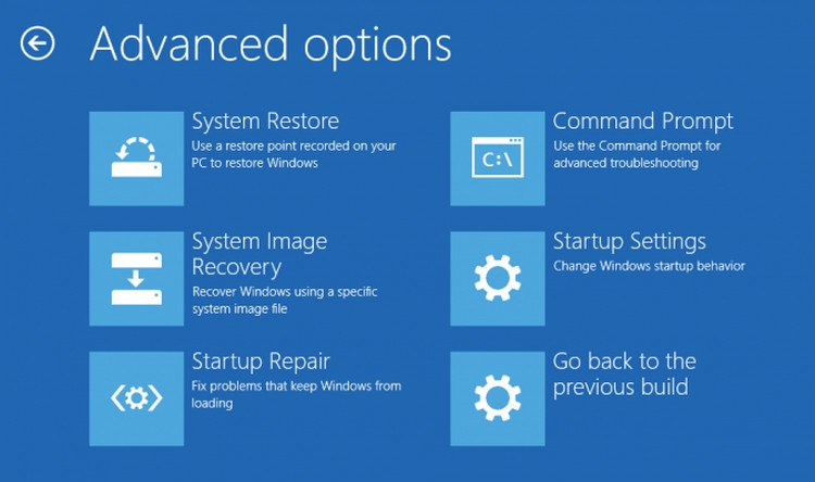 Sử dụng tùy chọn Restart từ menu Start